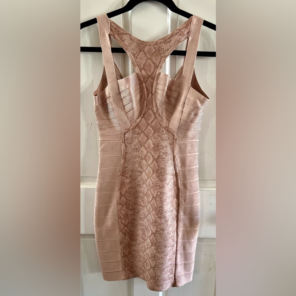 FOREVER UNIQUE Bandage Viper Snake Print Dress, Size 2 - Picture 4 of 15